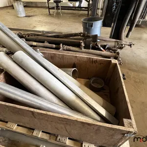 (2) Pallets of Assorted Driveshafts & Steel Round Covers
 UNRESERVED