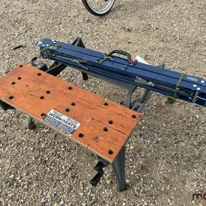 Workmate Portable Workbench and (2) Mastercraft Folding Sawhorses
 UNRESERVED