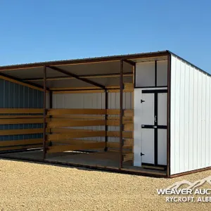 25 X 10 FT. HORSE SHELTER