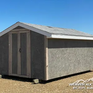 10 X 16 FT. SHED ON SKIDS
