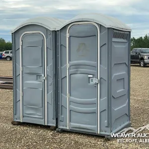 (2) PORTABLE WASHROOMS