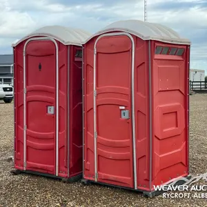 (2) PORTABLE WASHROOMS
