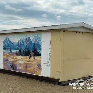 METAL STORAGE SHED