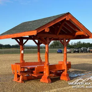 12.5 X 14 FT. PICNIC TABLE GAZEBO