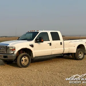 2008 FORD F350 LARIAT SUPERDUTY CREW CAB PICKUP