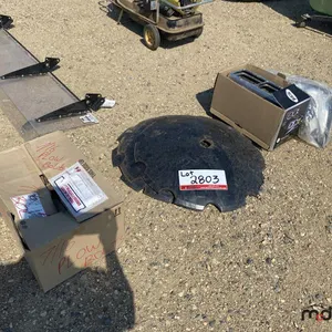 Plow Bolts, Lights and Matched Disc Harrow Blades
 UNRESERVED