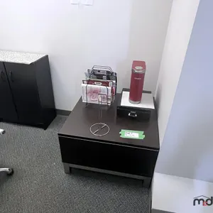 Waiting Room Table w/ Keurig & Contents
 UNRESERVED