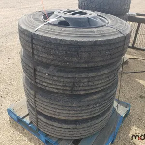 (4) Tires on Rims 10R22.5
 UNRESERVED
