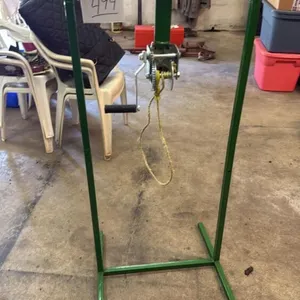 Shop built lift winch