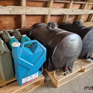 Assorted Water Tanks and Containers
 UNRESERVED
