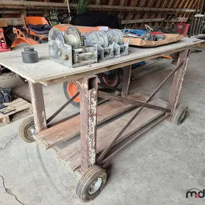 Rolling Work Bench w/ Vice and Assorted Tools
 UNRESERVED