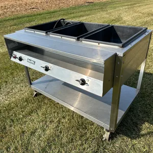 ServeWell 3-Basket Steam Table