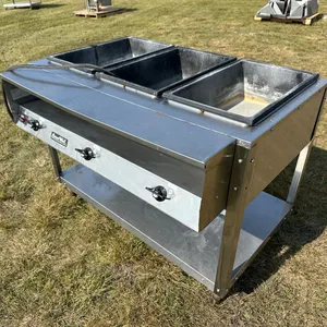 ServeWell 3-Basket Steam Table