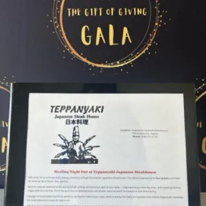 Dinner for 4 (Teppanyaki)
 UNRESERVED