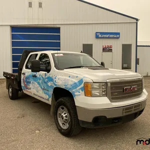 2014 GMC 2500 HD Crew Cab Flatbed Truck
 UNRESERVED
