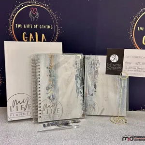 Notebooks and (12) Hair Cuts or Massages (My Life Planner)
 UNRESERVED