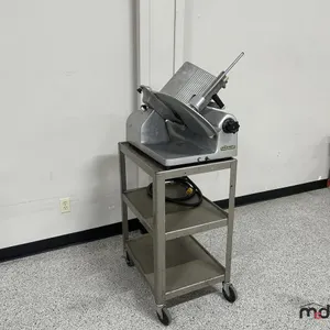 Hobart Slicer on Cart
 UNRESERVED