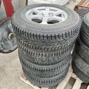 (4) Firestone WinterForce 225/75R16 Tires and Wheels from a Ford Escape
 UNRESERVED