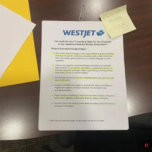 WestJet Gift of Flight Voucher: One Round Flight for Two Guests up to $3,500 in Value
 UNRESERVED