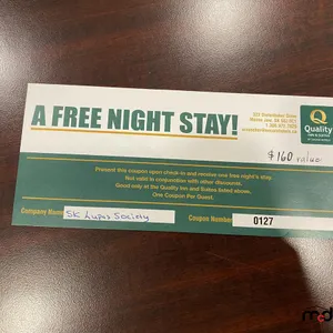 1-Night Stay at Quality Inn & Suites Moose Jaw Value of $160
 UNRESERVED