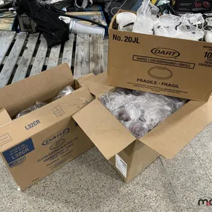 Case of Plastic To Go Cups and (2) Cases of To Go Cup Lids
 UNRESERVED