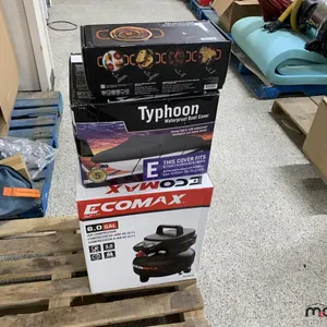 Compressor, Boat Cover and Mini Dutch Ovens
 UNRESERVED