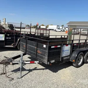 2016 R & J 12 ft T/A Landscape Trailer