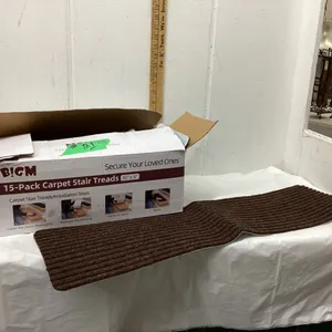 BOX OF NEW STAIR TREADS