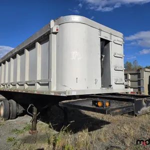 1986 King 30' Hydraulic End Dump Tridem Trailer
 UNRESERVED