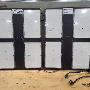 (2) Mean Well Power Supply w/ (4) Samsung Folux LED Grow Lights  
 UNRESERVED