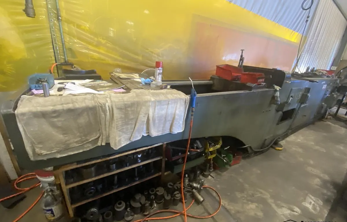 Colonial Broach Co. HAS-15-72 Hydraulic Broaching Machine UNRESERVED ...