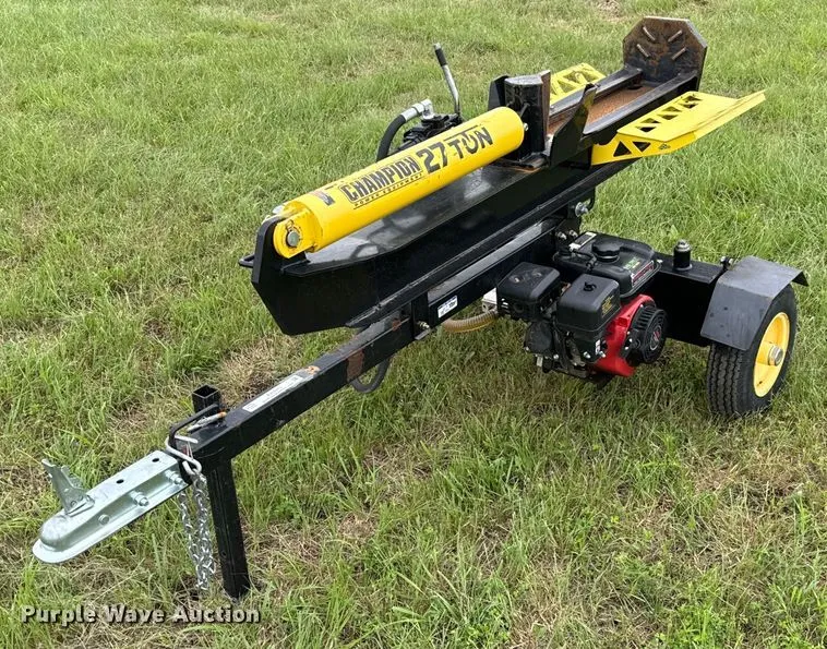 2021 Champion 27 Ton log splitter Aucteeno
