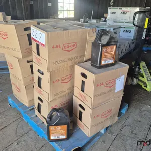 Pallet of Co-op Industrial Hydraulic Oil IS032 & 22
 UNRESERVED