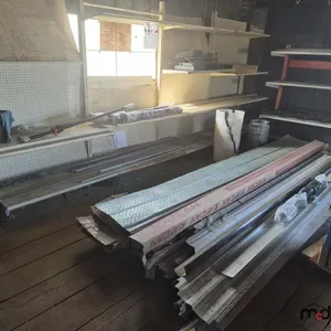 Assorted Tin, Bars, Pipes, Shelves & More
 UNRESERVED