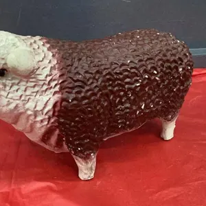HEREFORD BULL PIGGY BANK