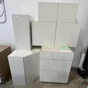 (5) Assorted Wooden Cupboards
 UNRESERVED