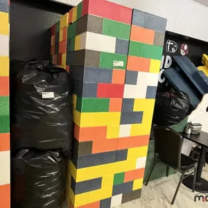 (10) Stacks of (45) (6"x6"x12") Foam Building Blocks
 UNRESERVED