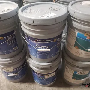 (2) Pails of General Paint Breeze Interior Eggshell/Semi Gloss 
 UNRESERVED