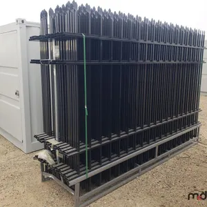 (22) F10 Hurricane 10' Wrought Iron Site Fence Panels
 UNRESERVED