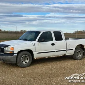2001 GMC SIERRA 1500 SL EXTENDED CAB PICKUP