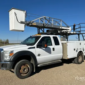 2006 Telelift TTS 20-5-CY 31 ft on 2015 Ford F-450 XLT 4x4 Extended Cab Bucket Truck