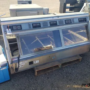 Display Warmer w/ Box of Misc. (Approx. Width: 68")
 UNRESERVED