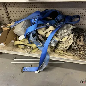 Assorted Straps, Chains, Ropes and More
 UNRESERVED