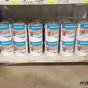Shelf of Assorted Paint
 UNRESERVED