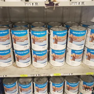 Shelf of Assorted Paint
 UNRESERVED
