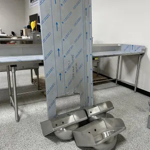 (3) Stainless Steel Sinks and Countertop
 UNRESERVED