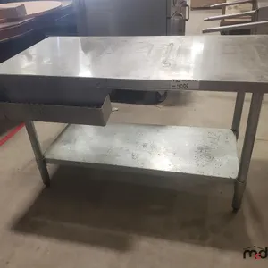 Stainless Steel Table
 UNRESERVED