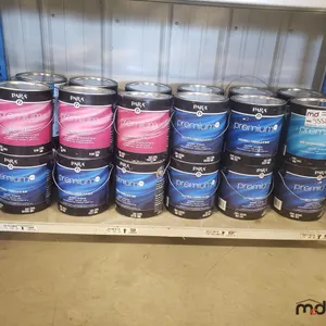 Shelf of Assorted Para Paint
 UNRESERVED