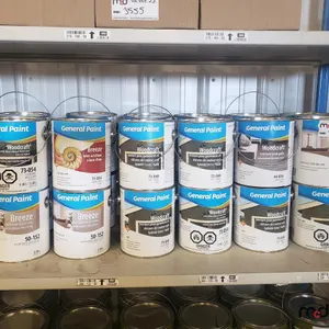 Shelf of Assorted General Paint
 UNRESERVED