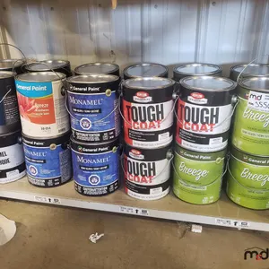 Shelf of Assorted Paint
 UNRESERVED